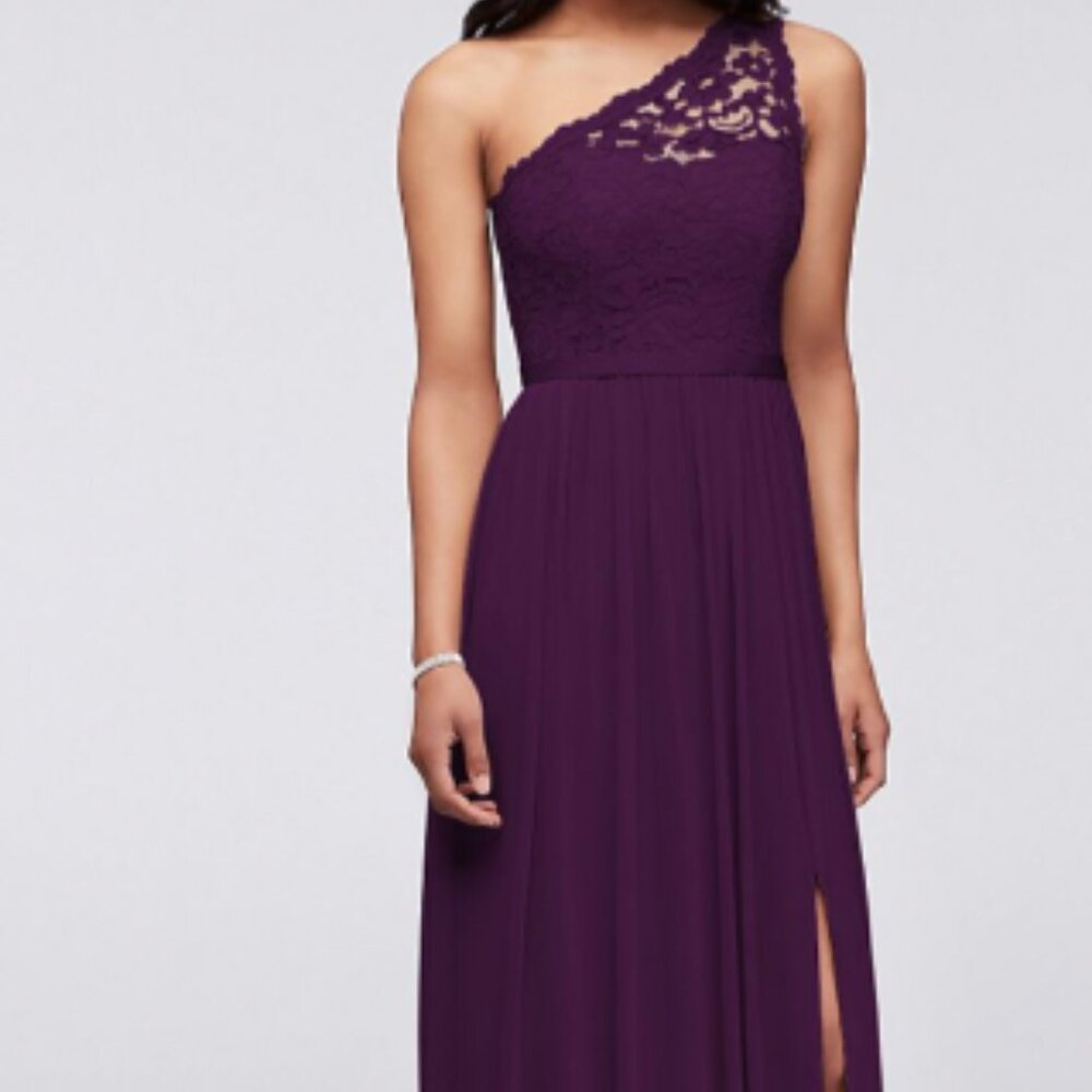 Long one shoulder Lace (Wedding Edition)